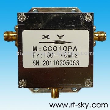 Circulateur d&#39;isolateurs à montage en surface RF de type SMA N 190-260MHz